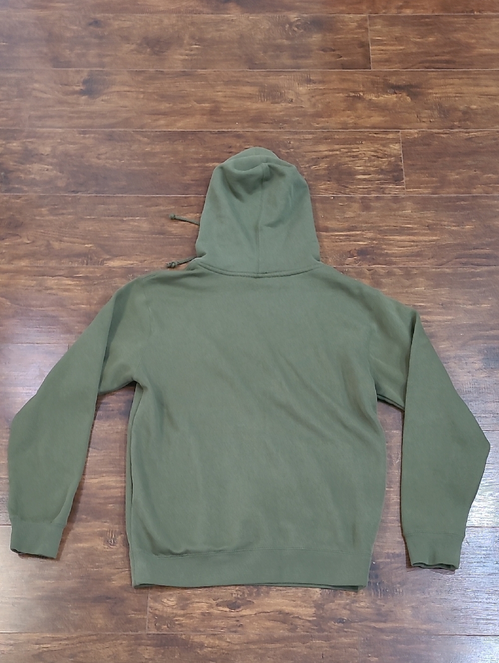 Stance Olive Green Pullover Hoodie with Floral Graphic Heavy Weight Size Small - Picture 8 of 12